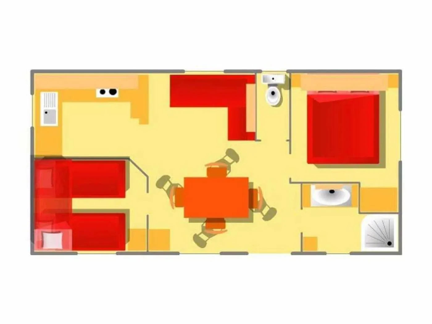 Кемпинг Camping 4 Etoiles - Piscine - Cca0Chh Фуэнан